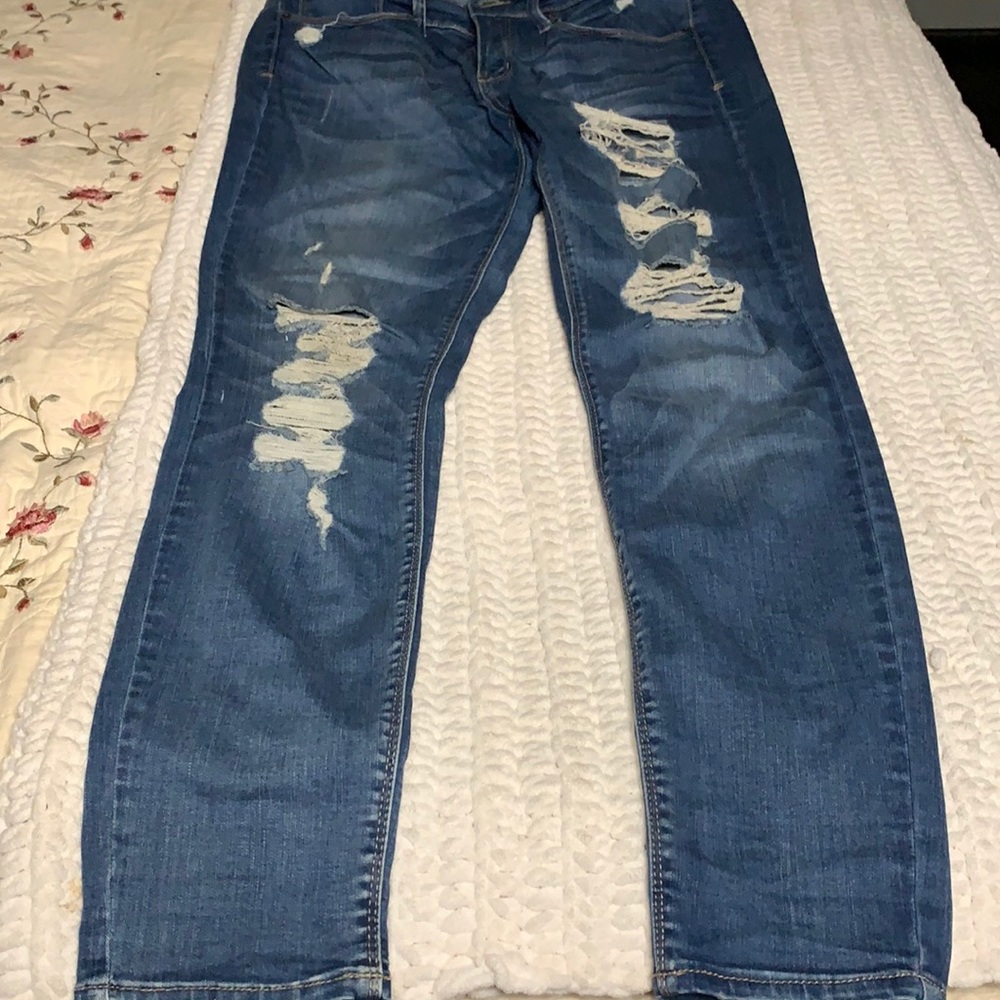 Mudd FLX stretch low rise skinny